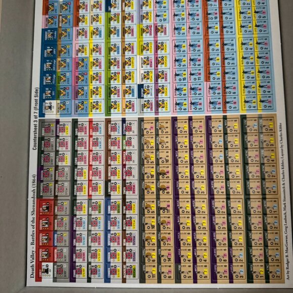 Death Valley: Battles for the Shenandoah (open, unpunched) GMT Games - Picture 11 of 16